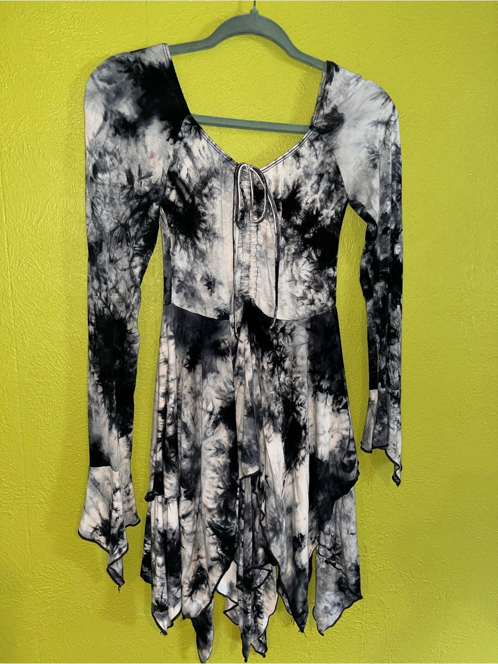 Current Mood F is for Fairies Grey Dress Dollskill Tie Dye